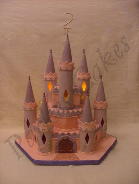 castle birthday cake